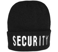Mil-Tec Security Watch Cap Airsoft Chapeau Militaire Chasse Bonnet Sécurité Noir