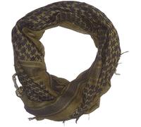 Mil-Tec - Shemagh - Foulard - Homme - Olive/Black - Taille Unique (110cm*110cm)