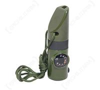 Mil-Tec Sifflet 6 en 1 olive.