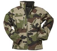 Mil-Tec Softshell SCU 14 Combat Militaire Veste Hommes Randonnée Capuche CCE