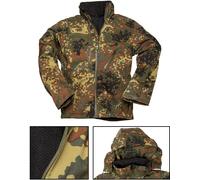 Mil-Tec Mixte Softshell Scu 14 Bw Camo Veste, Noir, 904 EU