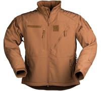 Mil-Tec Softshell SCU 14, veste textile imperméable XXL Marron Clair (Coyote) Marron Clair (Coyote)