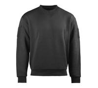 Mil-Tec Sweat-shirt tactique à col rond noir