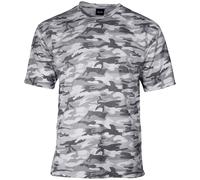 Mil-Tec T-Shirt Mesh Homme Outdoor Armée Respirant Militaire Tactique Urban Camo