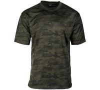 Mil-Tec T-Shirt Mesh Homme Outdoor Armée Respirant Militaire Woodland Camo