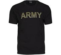 Mil-Tec ARMY, t-shirt L Noir Noir