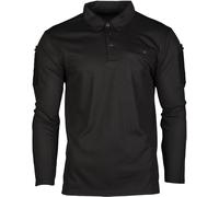 Mil-Tec Tactical, chemise fonctionnelle à manches longues XL Noir Noir