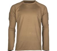 Mil-Tec Tactical Quick-Dry, t-shirt manches longues 3XL Marron Clair (Coyote) Marron Clair (Coyote)