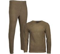 Mil-Tec Thermofleece, sous-vêtements fonctionnels L Olive Olive