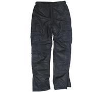 Mil-Tec Thermohose MA1 En Nylon Noir, Hiver Fourré, Taille Ajustable