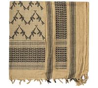 Foulard de protection Rifles Mil-Tec - Coyote/Black