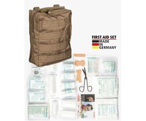 Mil-Tec TROUSSE DE PREMIERS SECOURS LEINA PRO. 43 pièces. LG dark coyote 16025519