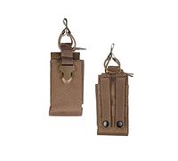 Mil-Tec Unisex - Adulte 13493719 Sac pour Radio-pilotée Dark Coyote Taille Unique