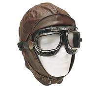 Mil-Tec Unisex - Adulte Flughelm-12425009 Avion Casque Marron 3XL
