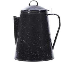 Mil-Tec Unisexe - Adulte émail M.Percolator Cafetière Noir Taille Unique