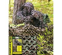 Mil-Tec Unisexe - Couverture en Maille Pro Light pour Adulte, Woodland, Taille Unique