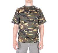 Mil-Tec US Army T-Shirt Camouflage léger (Kaki/S)
