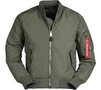 Mil-Tec US Aviator MA1 Summer, veste en textile M Olive Olive
