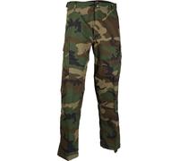 Mil-Tec US BDU Field Ripstop, pantalon en textile XXL Woodland Woodland