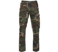 Mil-Tec US BDU Pantalon Cargohose Slim Fit En Treillis Ripstop Coton