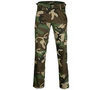 Mil-Tec US BDU Ranger Pantalon Militaire Combate Tactique Airsoft Woodland Camo