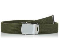 Mil-Tec Us Ceinture en Coton,Vert Olive, Taille Unique