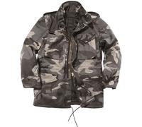 Mil-Tec Miltec Veste Us Import M65 AV.Doubl.Dark Camo Noir 904