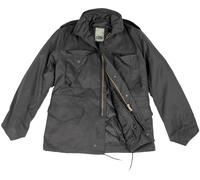Mil-Tec US Field M65, veste en textile L Noir Noir