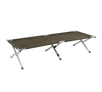 Mil-Tec US Lit De Camp XXL Camping Pliable Alu Outdoor Vert 120 kg