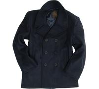 Mil-Tec US Navy Pea, manteau 3XL Bleu Foncé Bleu Foncé