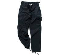 Mil-Tec Us Ranger Hose Typ BDU Pantalon armée Homme, Noir, L