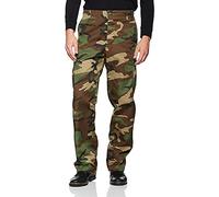 Mil-Tec Us Ranger Hose Typ BDU Pantalon armée Homme, Woodland, XL