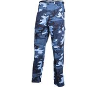 HOMMES EDR US COMBAT CARGO ARMÉE MILITAIRE PANTALONS PANTALONS BLEU CIEL CAMOUFL