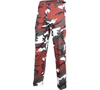 Mil-Tec US Ranger, pantalon cargo L Red Camo Red Camo
