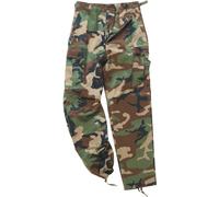 Mil-Tec US Ranger, pantalon cargo L Woodland Woodland