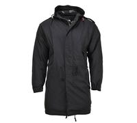 Mil-Tec US Shell Parka M51, veste en textile L Noir Noir