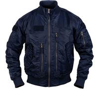 Mil-Tec US Tactical Aviator, veste en textile XL Bleu Foncé Bleu Foncé