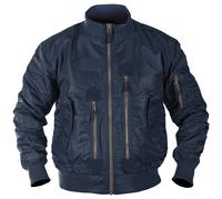 Mil-Tec US Tactical Aviator, veste en textile L Bleu Foncé Bleu Foncé