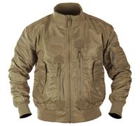 Mil-Tec US Tactique Veste De Vol Hommes Voyage Coupe-Vent Bomber Dark Coyote