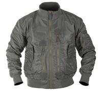Mil-Tec US Tactique Veste De Vol Hommes Voyage Coupe-Vent Bomber Urban Grey