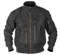 Mil-Tec US Tactique Veste De Vol Hommes Voyage Nylon Coupe-Vent Bomber Noir