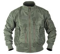 Mil-Tec US Tactique Veste De Vol Hommes Voyage Nylon Coupe-Vent Bomber Olive