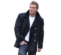 Mil-Tec Veste caban BW en laine boutons dorés 3XL