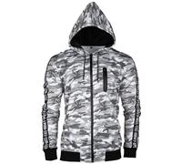 Mil-Tec Training Vest Homme Sweat Capuche Randonnée Chasse Militaire Urban Camo