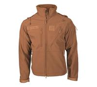 Mil Tec Veste SCU 14 Softshell imperméable Dark Coyote M