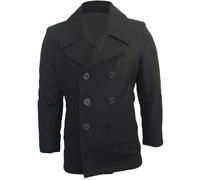 Mil-Tec US Navy Pea, manteau 3XL Noir Noir