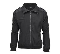 Mil-Tec Veste Polaire Militaire Hiver Renforcée Chaude Noire