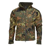 Mil-Tec Veste Softshell Tactique SCU 14 Camouflage Flecktarn Imperméable