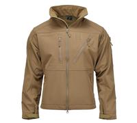 Mil-Tec Veste Softshell Tactique SCU 14 Imperméable À Capuche Coyote Foncée