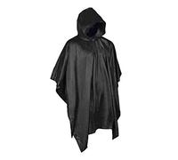 Mil-Tec Vinyle Poncho, Noir, Taille Unique Mixte
